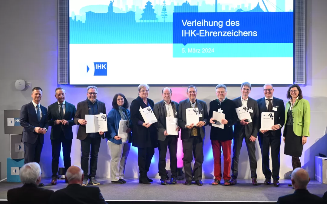 20 Jahre ehrenamtlich im IHK Gremium